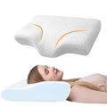 cervical pillow, ergonomic neck pillow, memory foam cervical pillow, orthopaedic cervical pillow, contour neck pillow for side sleepers, best cervical pillow for neck pain