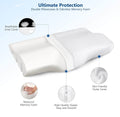 cervical pillowcase replacement, pillow cover for cervical pillow, ergonomic pillow cover, memory foam neck pillow cover, 