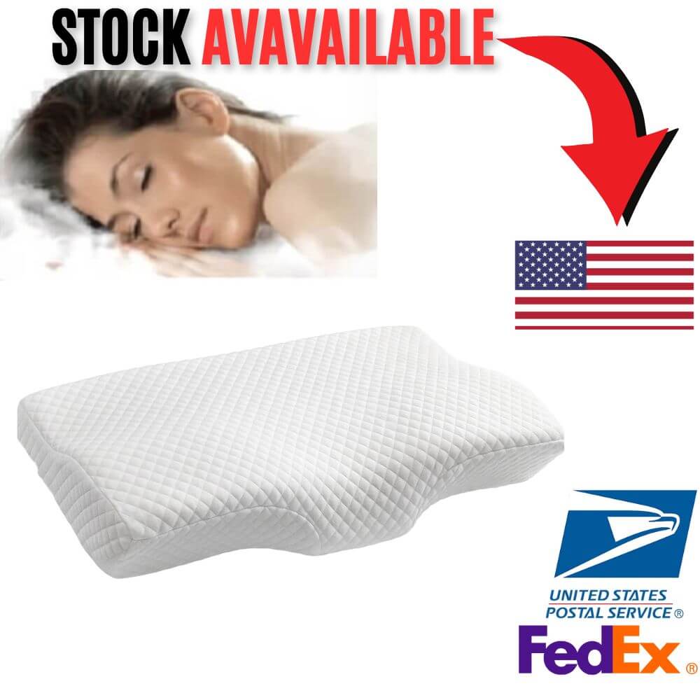 ergonomic neck pillow, memory foam cervical pillow, orthopaedic cervical pillow, contour neck pillow for side sleepers, best cervical pillow for neck pain, cervical pillow